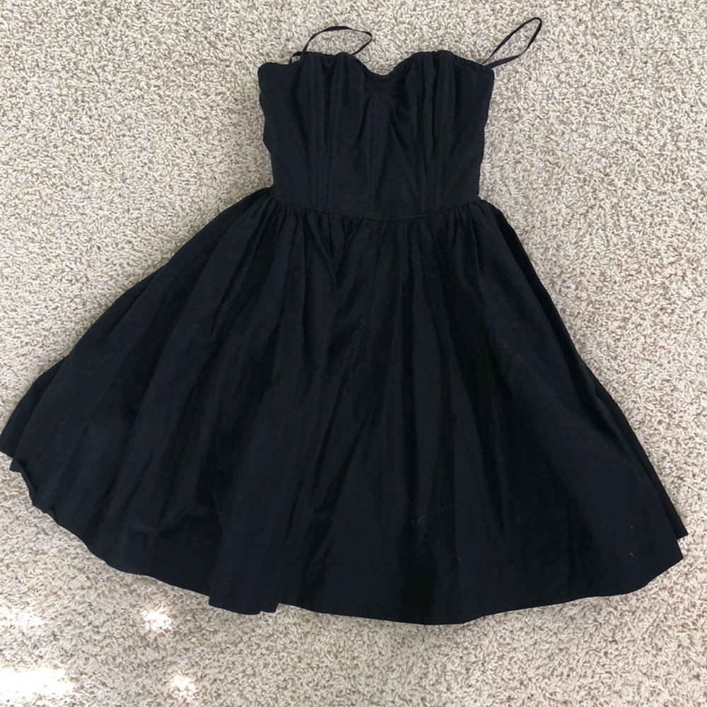 Black cocktail dress